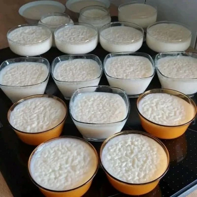 رز بالحليب والقشطة